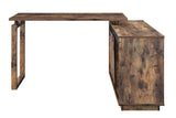 Bellarose Industrial Writing Desk Rustic Oak Finish 92970-ACME