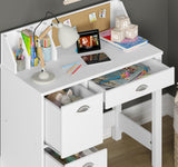 Billie Transitional Writing Desk White Finish 92990-ACME