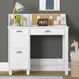 Billie Transitional Writing Desk White Finish 92990-ACME