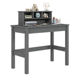 Logan Transitional Writing Desk Gray Finish 92995-ACME