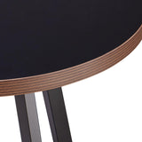 Courtdale Round End Table Black