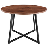 Courtdale 42" Round Table Gliese Brown