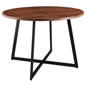 Courtdale 42" Round Table Gliese Brown