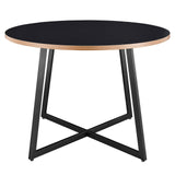 Courtdale 42" Round Table Black