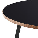 Courtdale 42" Round Table Black