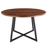 Courtdale 48" Round Table Gliese Brown