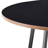 Courtdale 48" Round Table Black