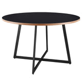 Courtdale 48" Round Table Black