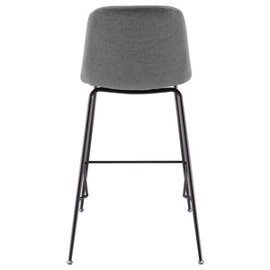 Caleb Fabric Counter Stool - Set of 4 Penta Gray