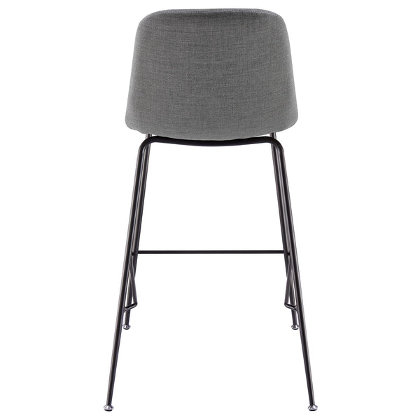 Caleb Fabric Counter Stool - Set of 4 Penta Gray