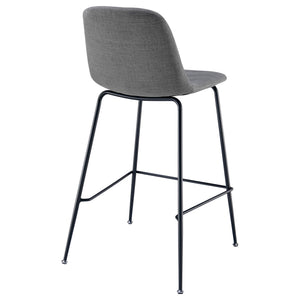Caleb Fabric Counter Stool - Set of 4 Penta Gray