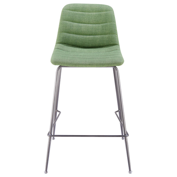 Caleb Fabric Counter Stool - Set of 4 Penta Green
