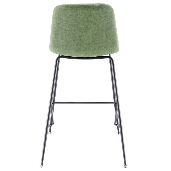 Caleb Fabric Counter Stool - Set of 4 Penta Green
