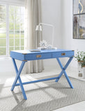 Amenia Transitional Writing Desk Blue Finish 93000-ACME