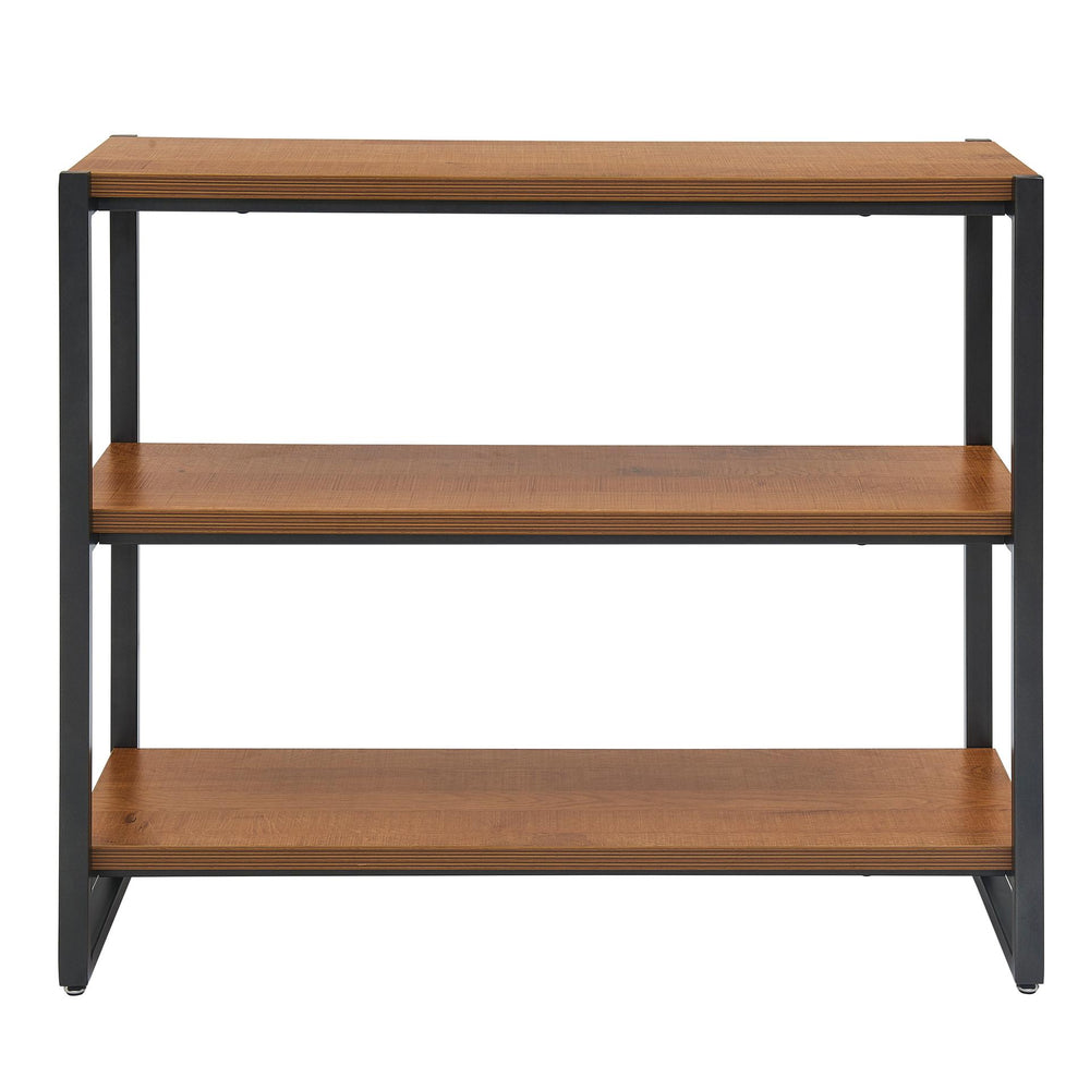 Anderson 3 Tier Bookcase Gliese Brown