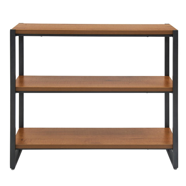 Anderson 3 Tier Bookcase Gliese Brown