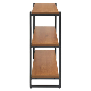 Anderson 3 Tier Bookcase Gliese Brown