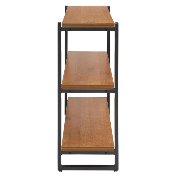 Anderson 3 Tier Bookcase Gliese Brown