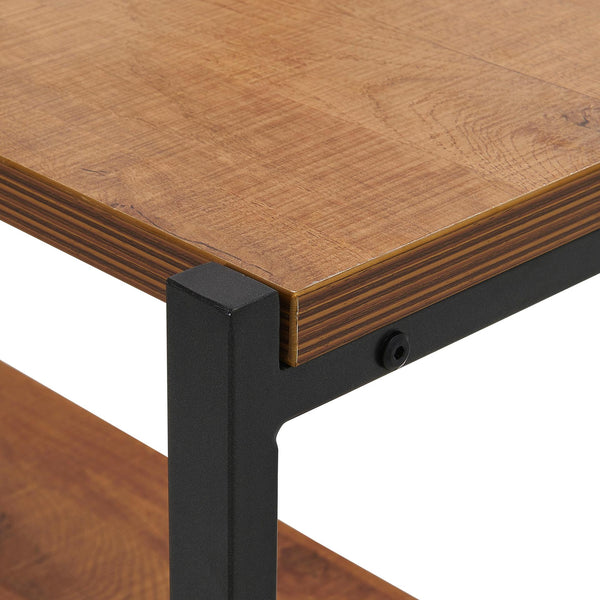 Anderson 3 Tier Bookcase Gliese Brown