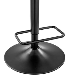 New Pacific Direct Luther Fabric Gaslift Swivel Bar Stool - Set of 2 9300122-529-NPD