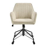 New Pacific Direct Thompson Fabric Swivel Office Arm Chair 9300124-528-NPD