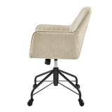 New Pacific Direct Thompson Fabric Swivel Office Arm Chair 9300124-528-NPD