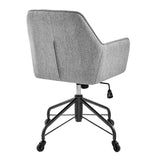 New Pacific Direct Thompson Fabric Swivel Office Arm Chair 9300124-529-NPD