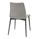 New Pacific Direct Jayden PU Dining Side Chair - Set of 2 9300126-239-NPD