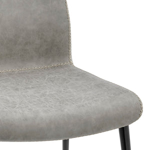 New Pacific Direct Jayden PU Dining Side Chair - Set of 2 9300126-239-NPD