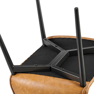 New Pacific Direct Jayden PU Dining Side Chair - Set of 2 9300126-309-NPD