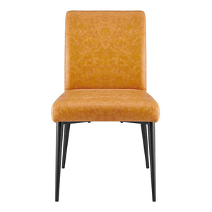 New Pacific Direct Kevin PU Dining Side Chair, (Set of 2) SFX2 Vintage Cedar