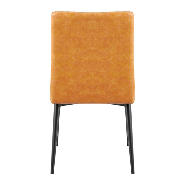 New Pacific Direct Kevin PU Dining Side Chair, (Set of 2) SFX2 Vintage Cedar