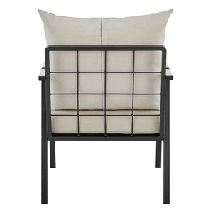 New Pacific Direct Rivano Outdoor Accent Arm Chair SFX2 Coastal Taupe