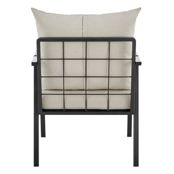 New Pacific Direct Rivano Outdoor Accent Arm Chair SFX2 Coastal Taupe