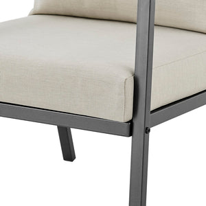 New Pacific Direct Rivano Outdoor Accent Arm Chair SFX2 Coastal Taupe