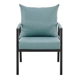 New Pacific Direct Rivano Outdoor Accent Arm Chair SFX2 Coastal Blue