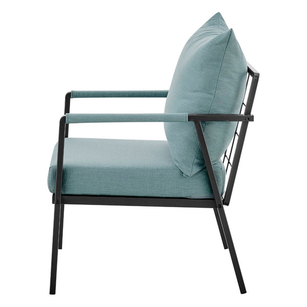 New Pacific Direct Rivano Outdoor Accent Arm Chair SFX2 Coastal Blue