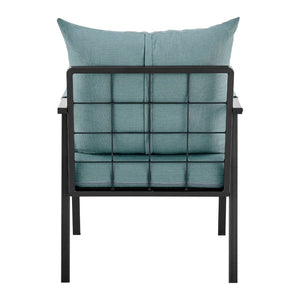 New Pacific Direct Rivano Outdoor Accent Arm Chair SFX2 Coastal Blue