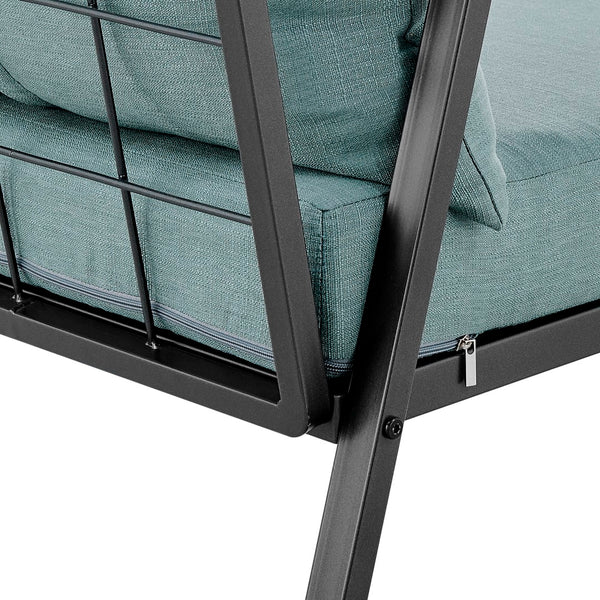 New Pacific Direct Rivano Outdoor Accent Arm Chair SFX2 Coastal Blue