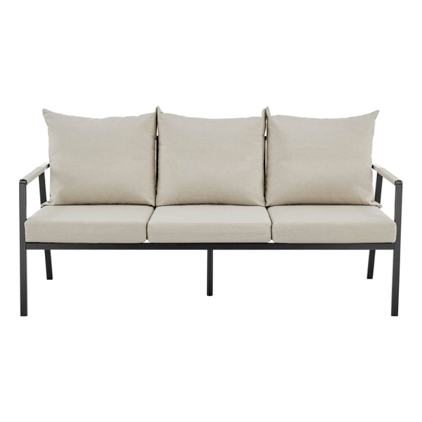 New Pacific Direct Rivano Outdoor Sofa 3 Seater SFX2 Coastal Taupe