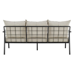New Pacific Direct Rivano Outdoor Sofa 3 Seater SFX2 Coastal Taupe