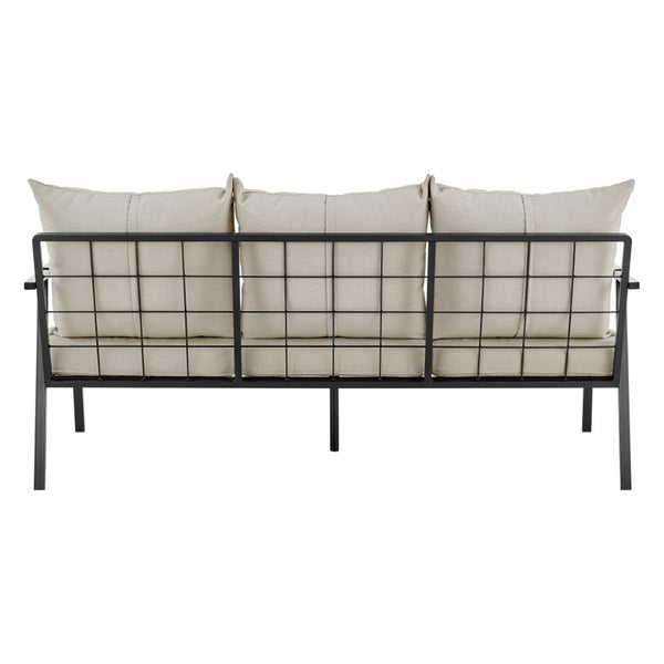 New Pacific Direct Rivano Outdoor Sofa 3 Seater SFX2 Coastal Taupe