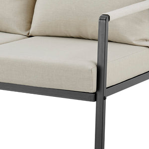 New Pacific Direct Rivano Outdoor Sofa 3 Seater SFX2 Coastal Taupe