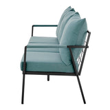 New Pacific Direct Rivano Outdoor Sofa 3 Seater SFX2 Coastal Blue