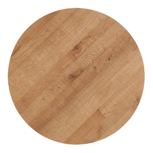 New Pacific Direct Courtdale Round Coffee Table SFX2 Gliese Brown