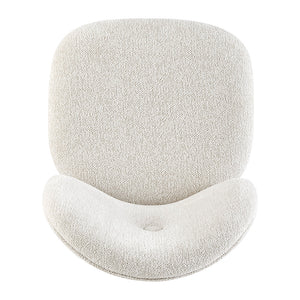 New Pacific Direct Nisha Fabric Dining Side Chair, (Set of 2) SFX2 Posh Ivory