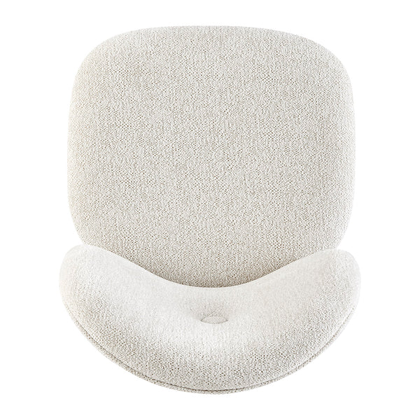 New Pacific Direct Nisha Fabric Dining Side Chair, (Set of 2) SFX2 Posh Ivory