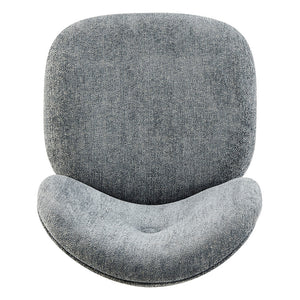 New Pacific Direct Nisha Fabric Dining Side Chair, (Set of 2) SFX2 Posh Gray