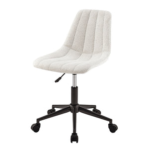 New Pacific Direct Robert Fabric Swivel Office Chair SFX2 Posh Ivory