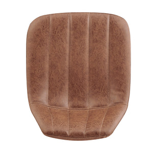 New Pacific Direct Robert PU Gaslift Swivel Bar Stool, (Set of 2) SFX2 Umber Brown